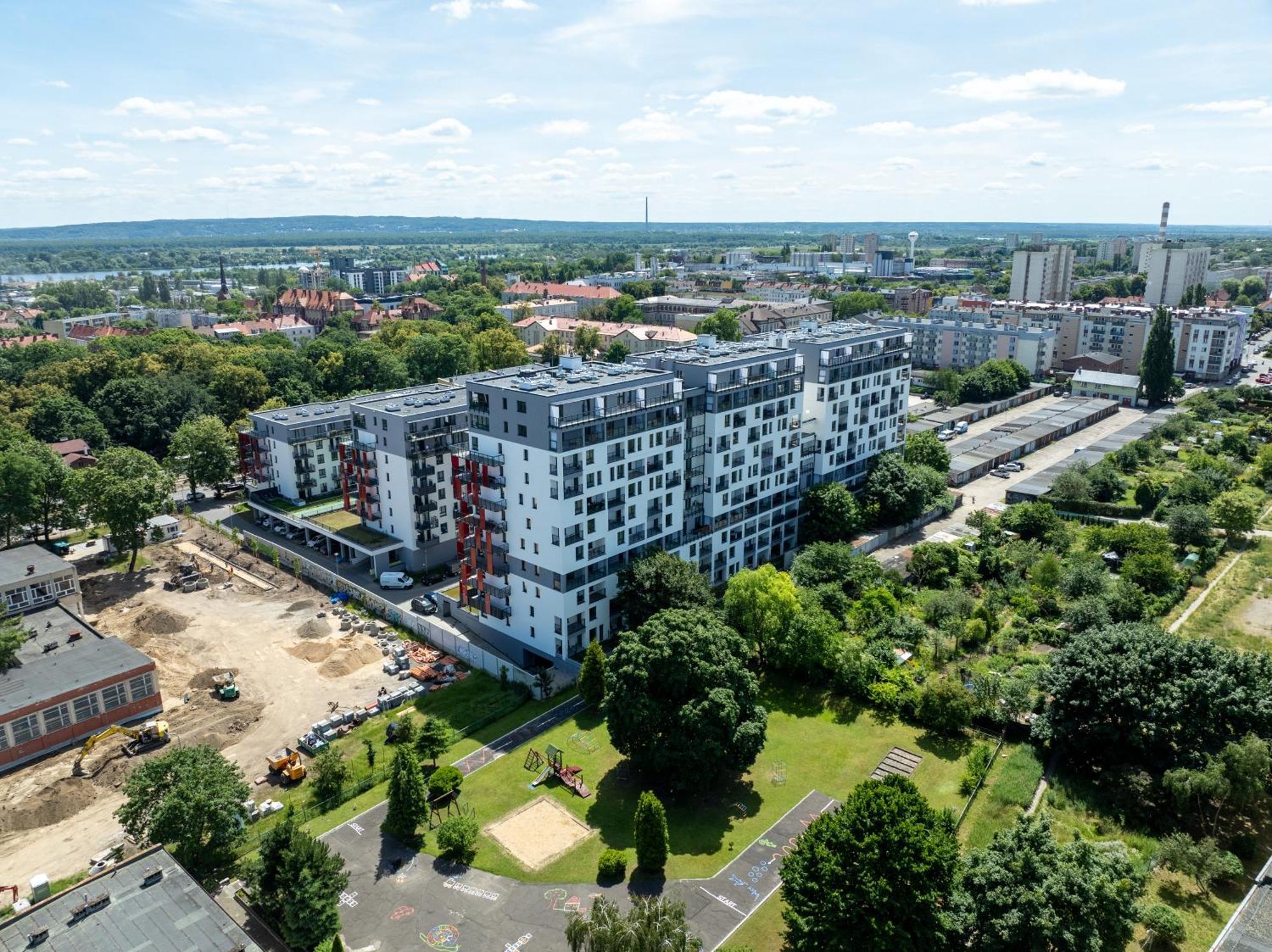 Golden Park Aparthotel Štetín Exteriér fotografie
