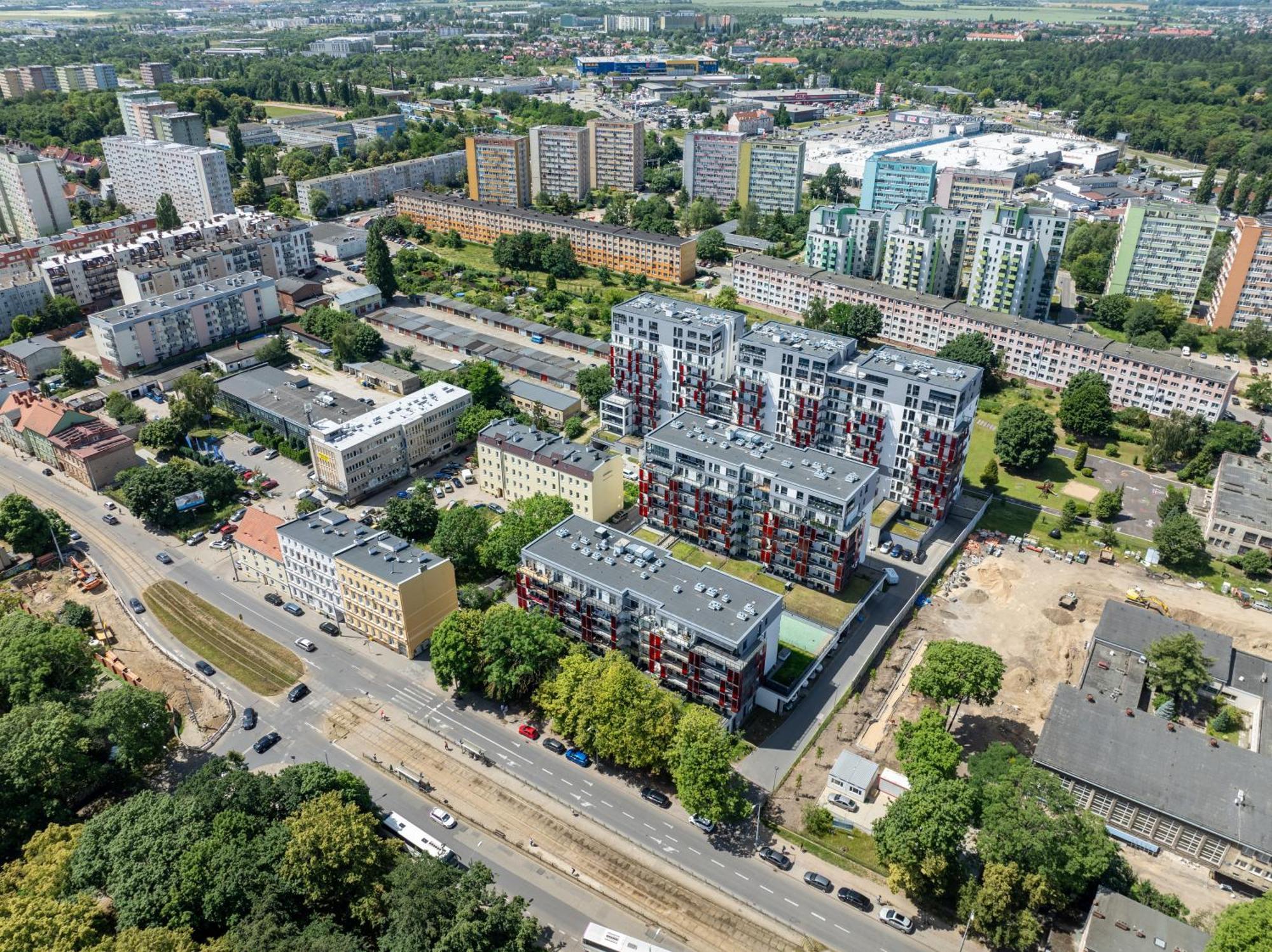 Golden Park Aparthotel Štetín Exteriér fotografie